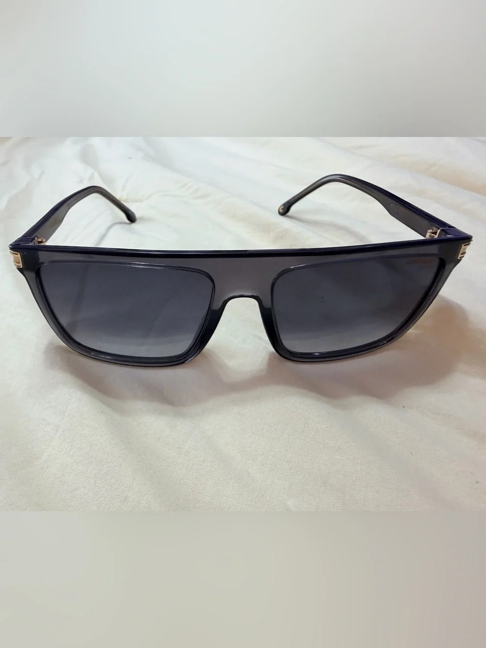 Carrera Unisex Oversized Dark Gray Gradient Sunglasses